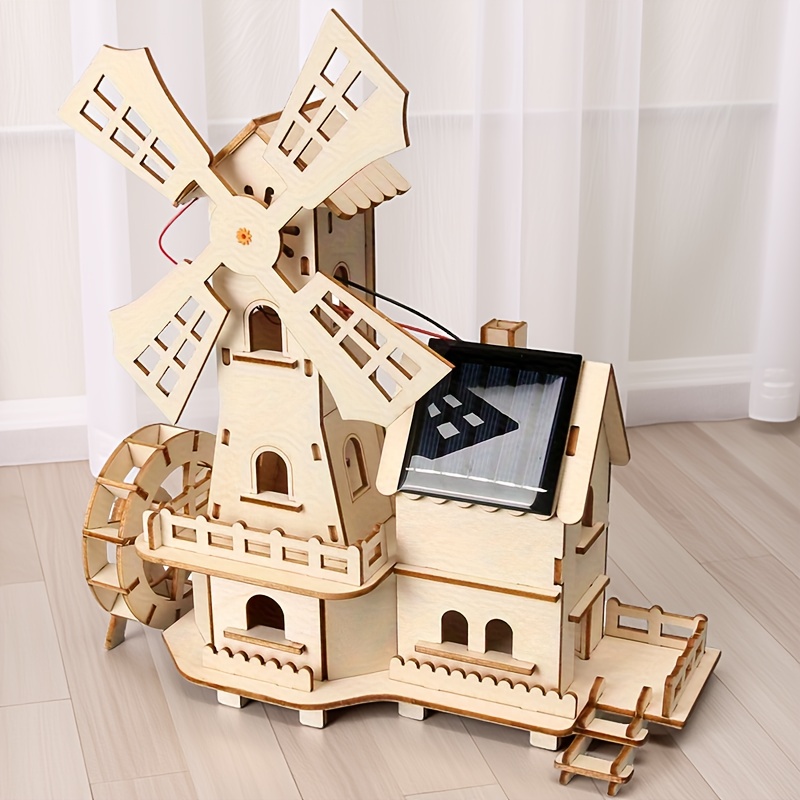 Science Project Physics - Wooden Kids Educational Toys DIY Physical