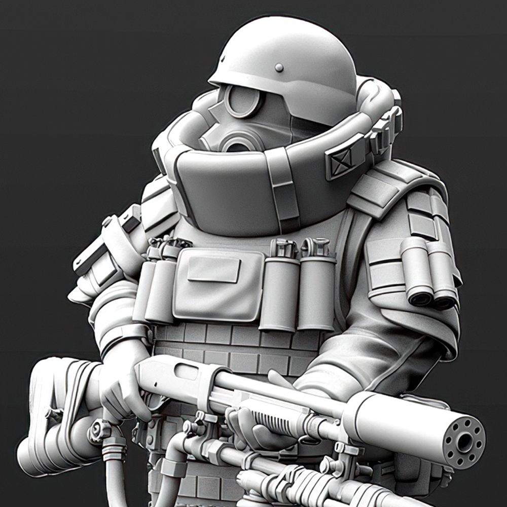 Science Hunter - robot, Resin Model figure, GK, Science