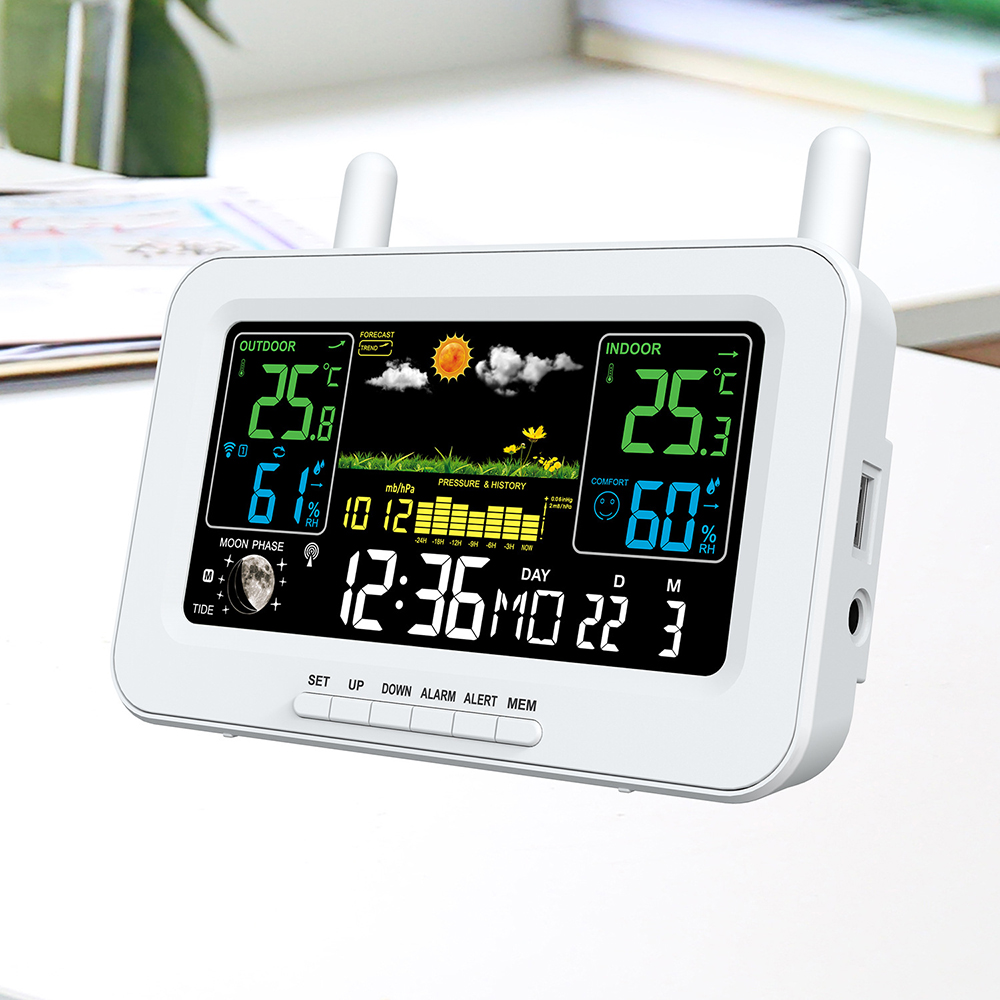 Weather Station Indoor - Weather Station Wireless Indoor Outdoor Thermometer