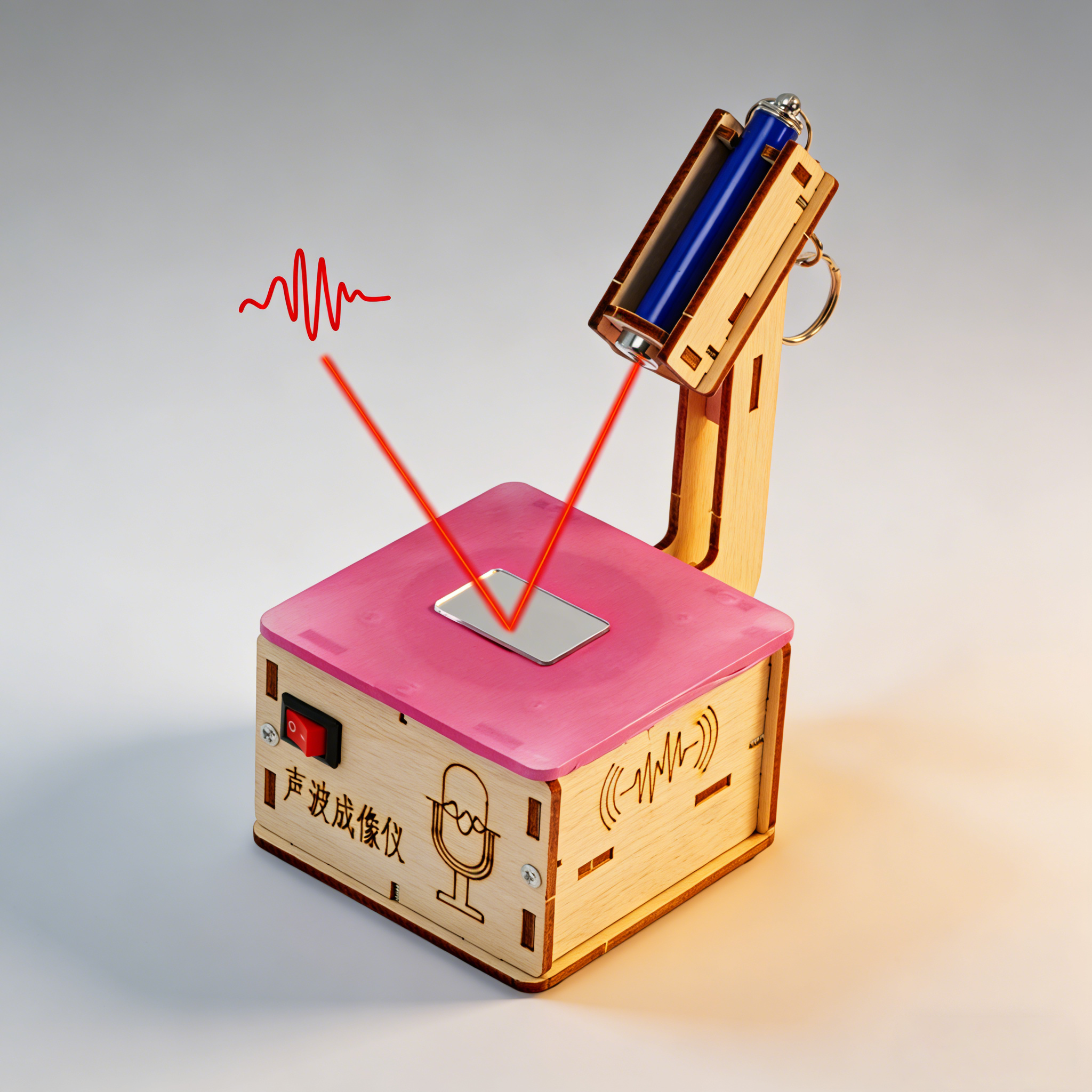 Science Project Physics - DIY Acoustic Wave Imager Physical Model
