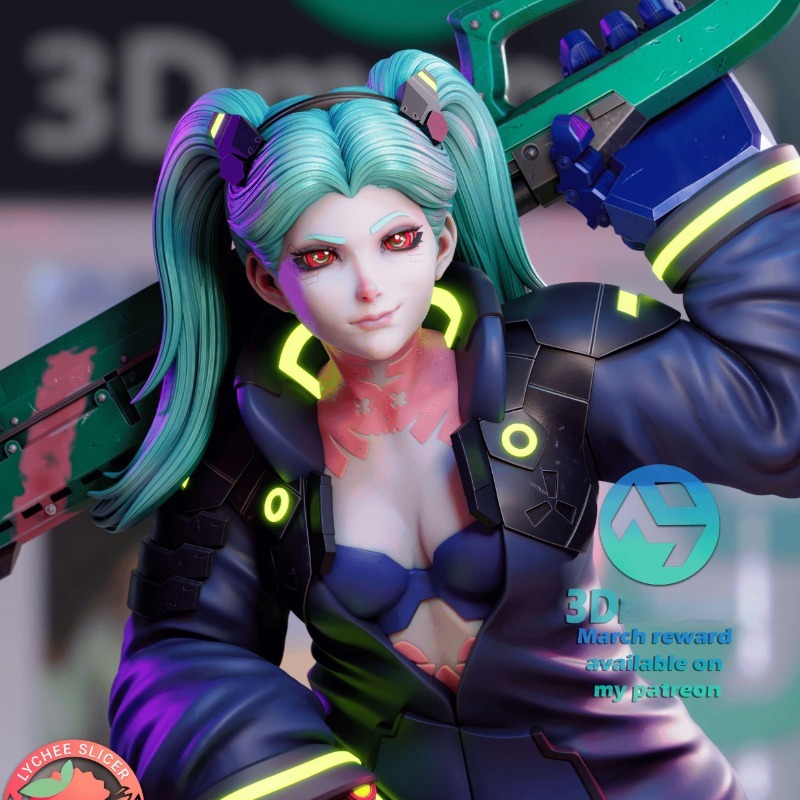 Science And Hobby - 1/24 Scale Cyberpunk Science Fiction Female