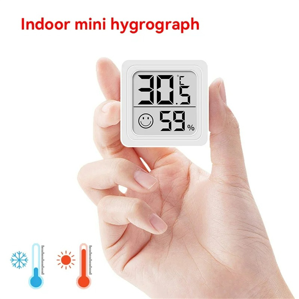 Portable LCD Digital Thermomet - Weather Station Indoor reseña y precio