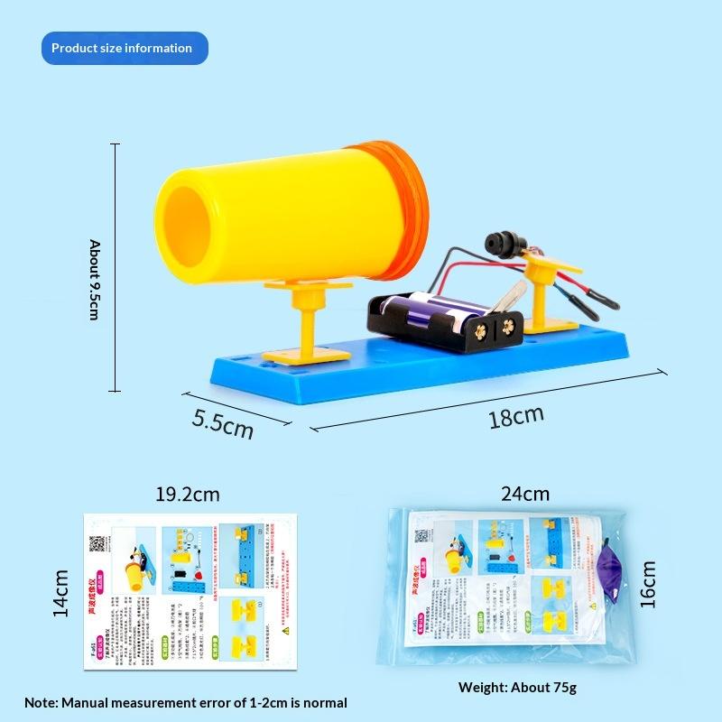 1Set Sound Wave Imager Visuali - Science Project Physics reseña y precio