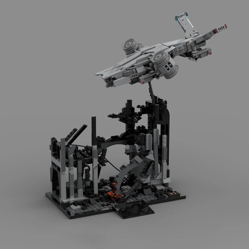 814pcs MOC Science Fiction Mov - Science Hunter reseña y precio