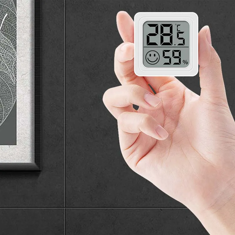 Mini LCD Digital Thermometer H - Weather Station Indoor reseña y precio
