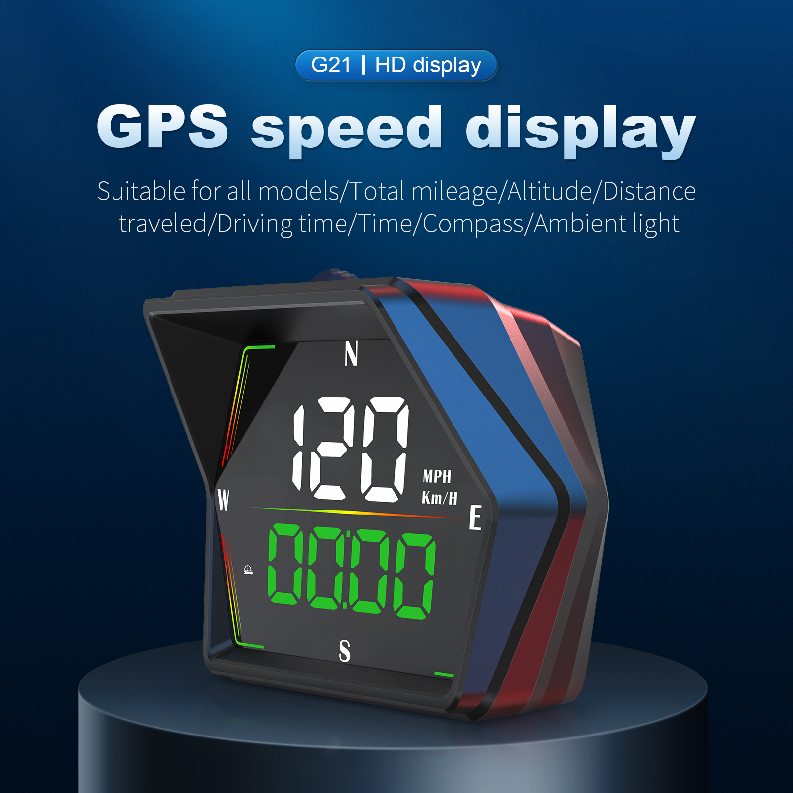 HUD G21 Head up Display Car Di - Anemometer Wind Speed reseña y precio