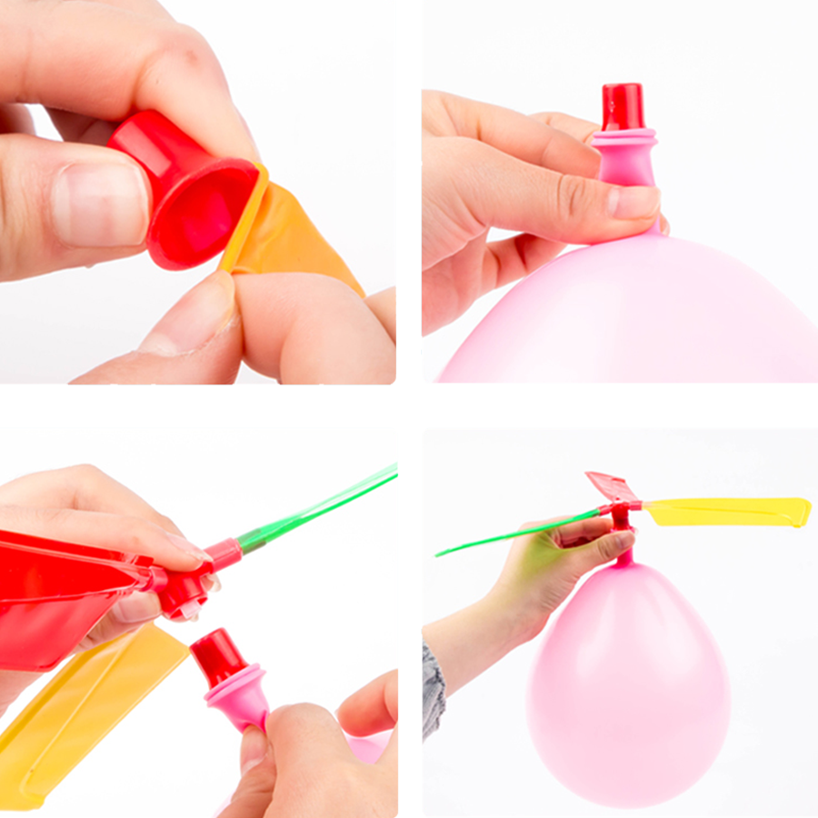 3/6/9sets Balloon Propeller He - Science Experiment reseña y precio