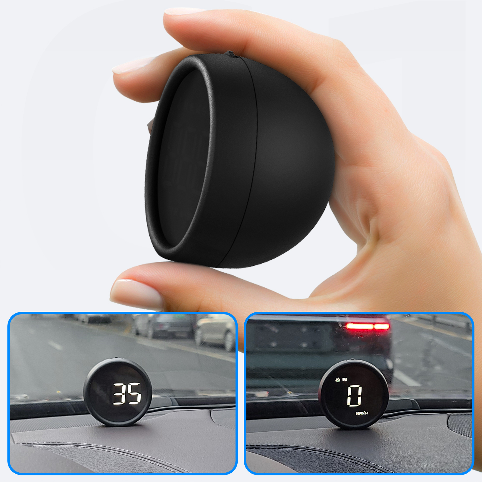 G1 GPS HUD & B1 OBD2 On-board  - Anemometer Wind Speed reseña y precio