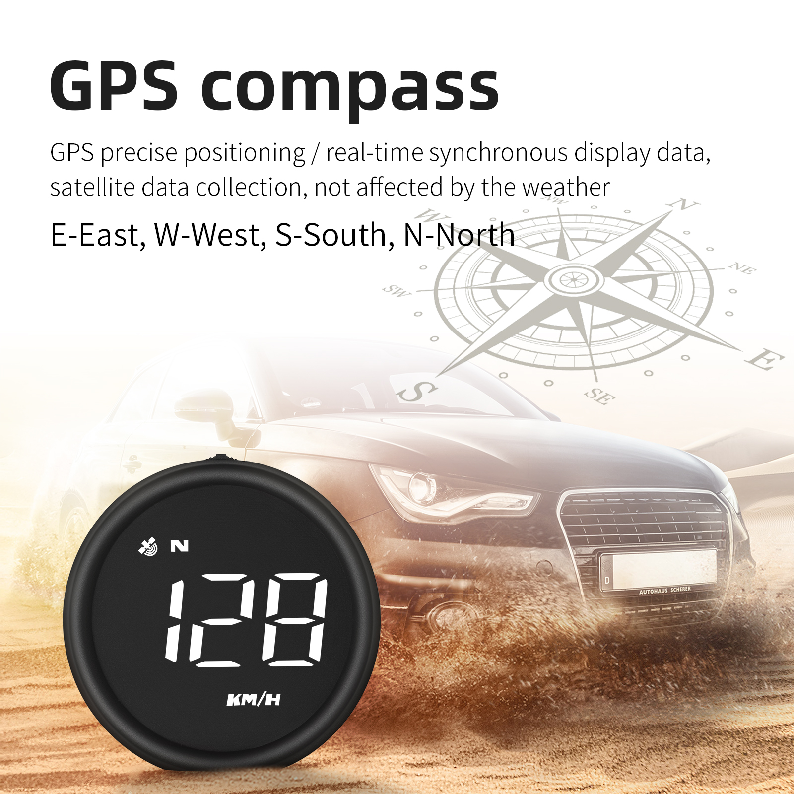 G1 GPS HUD & B1 OBD2 On-board  - Anemometer Wind Speed reseña y precio