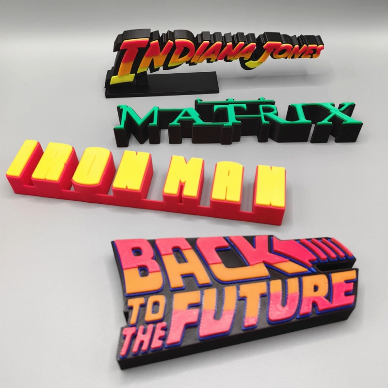Classic Mo vie Title 3d Logo S - Science Exhibition Models reseña y precio