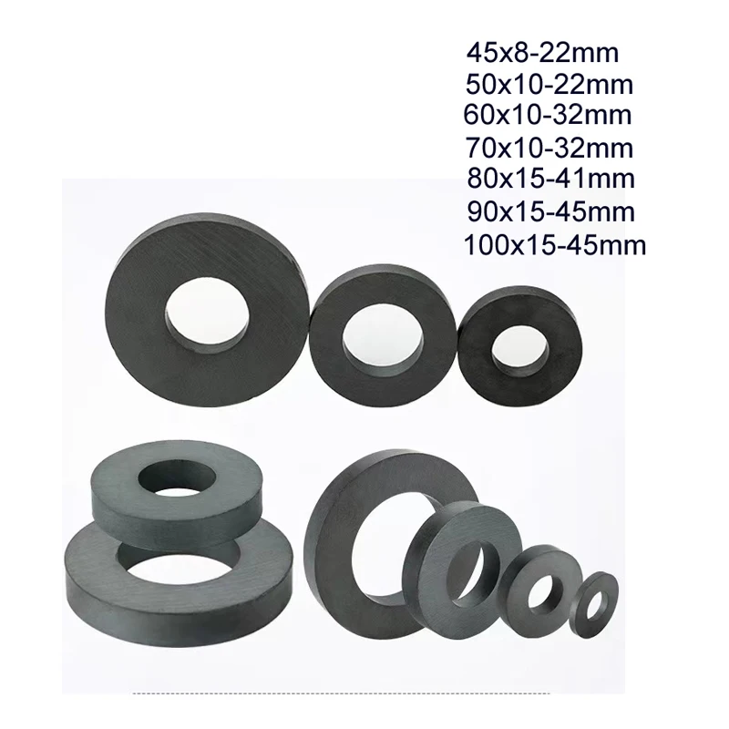Ferrite Ring Magnet Dia 45-100 - Science And Hobby reseña y precio