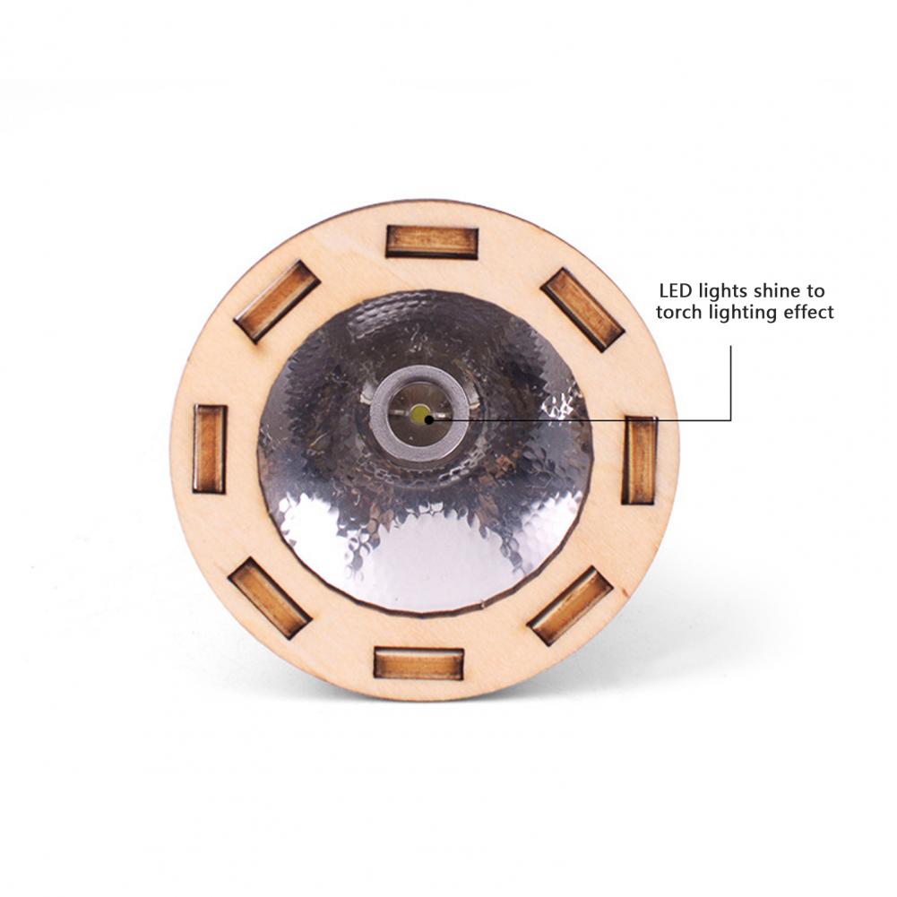 Wooden DIY Flashlight Puzzle K - Science Project Physics reseña y precio