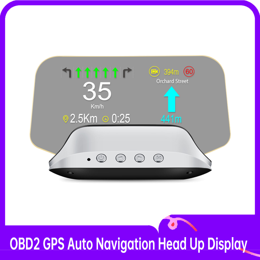 OBD2+ GPS Auto Navigation Glas - Anemometer Wind Speed reseña y precio
