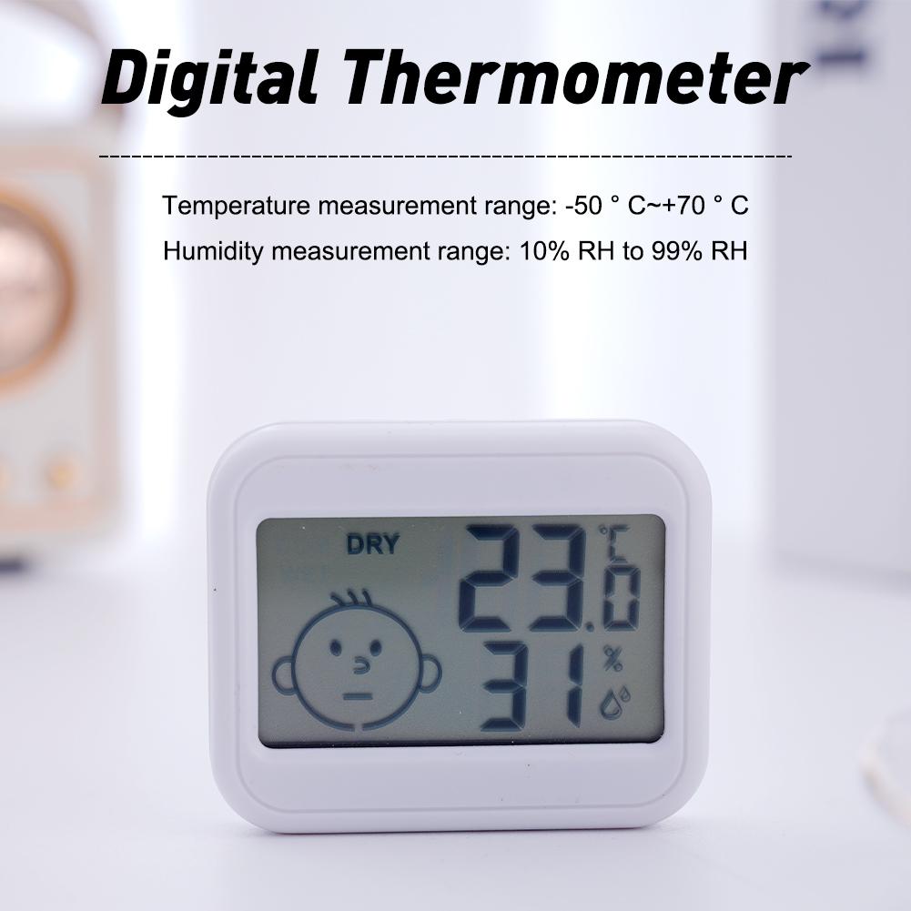 LCD Digital Thermometer Hygrom - Weather Station Indoor reseña y precio