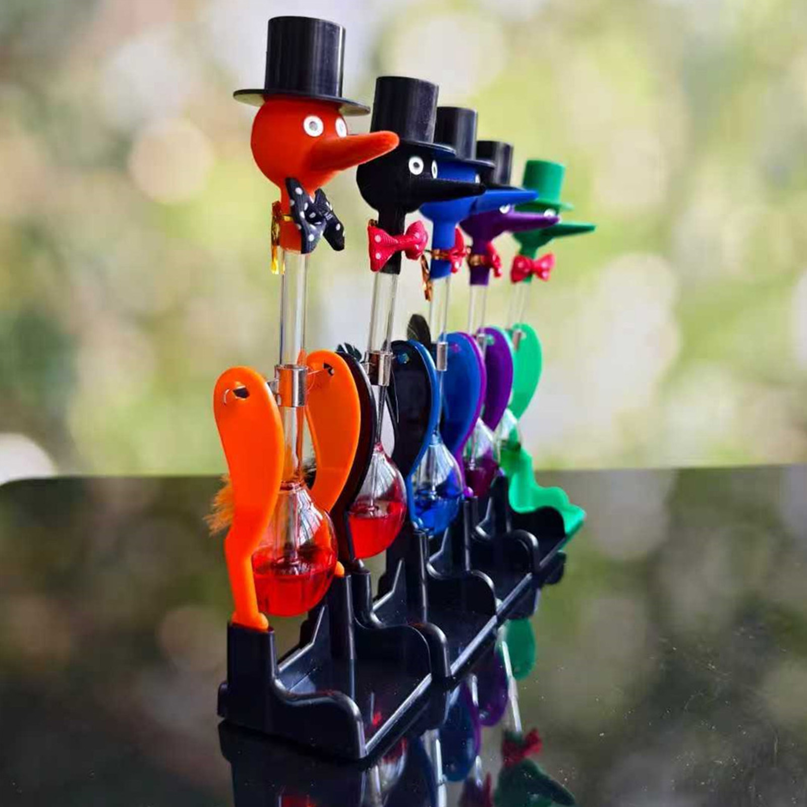 Perpetual Motion Bobbing Glass - Science Bob reseña y precio
