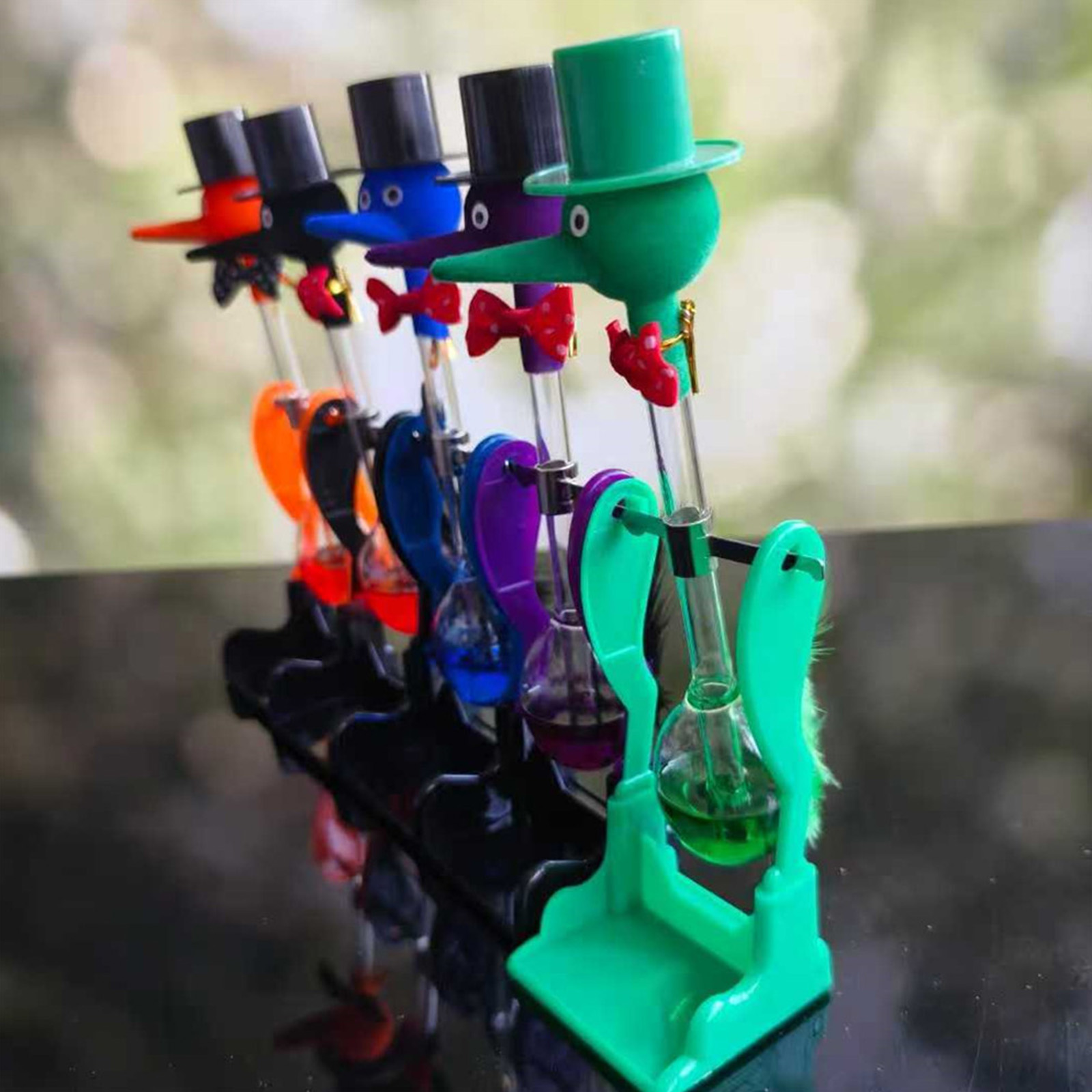 Perpetual Motion Bobbing Glass - Science Bob reseña y precio