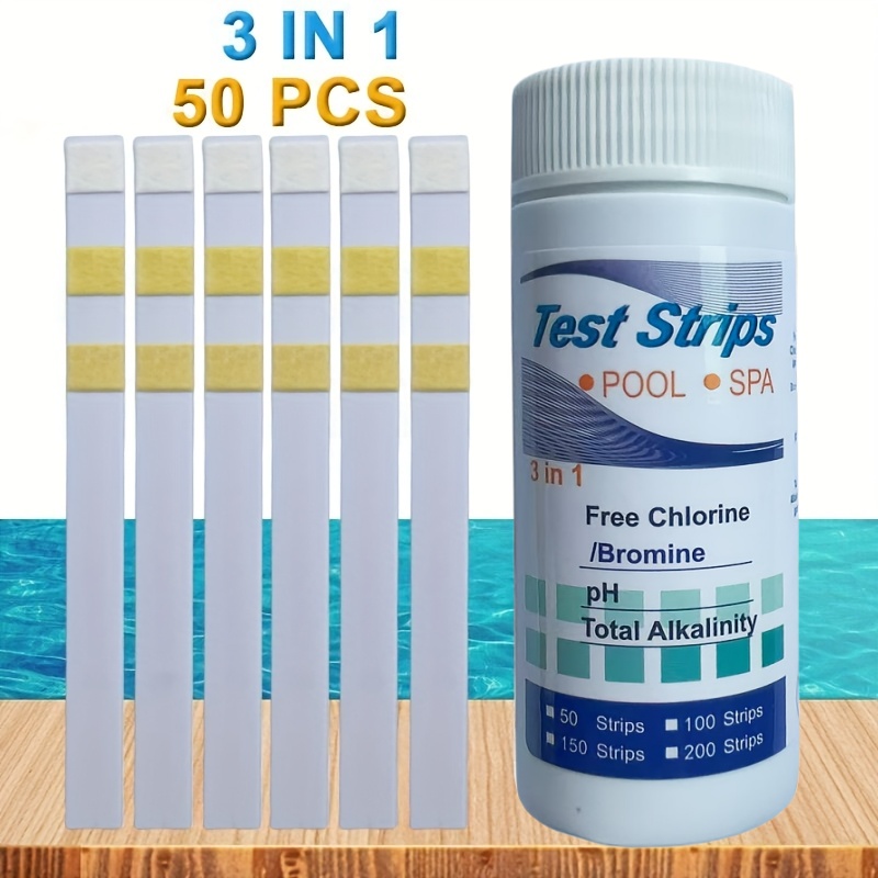 Chlorine PH Test Strips SPA Sw - Water Testing Kit reseña y precio