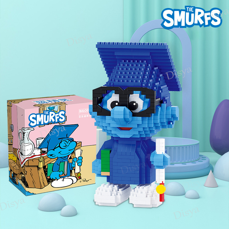 NEW Balody Cartoon Anime Smurf - Science Olympiad reseña y precio
