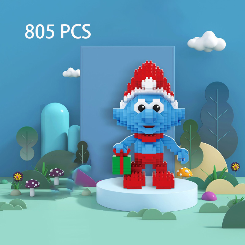 NEW Balody Cartoon Anime Smurf - Science Olympiad reseña y precio