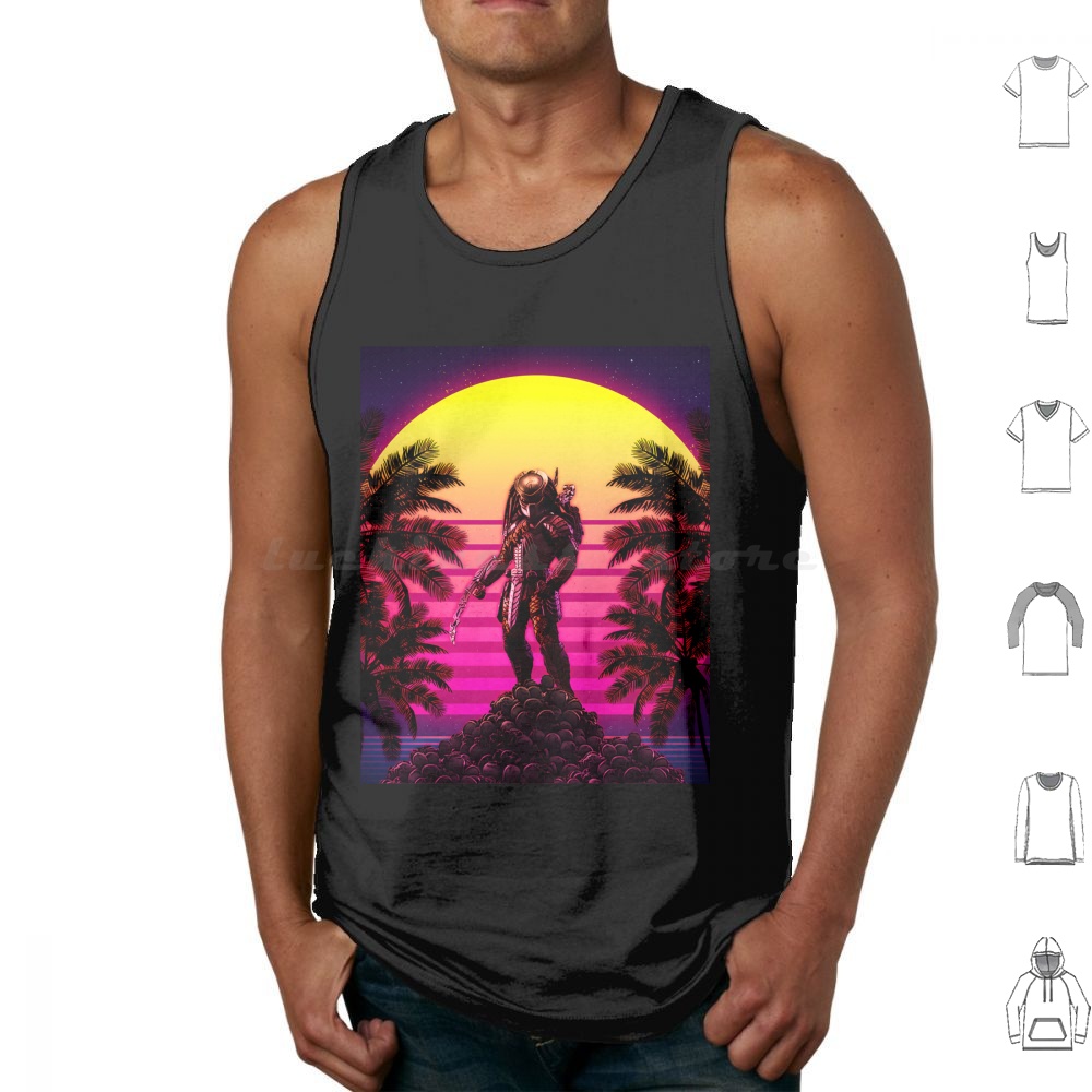 Retro Image Tank Tops Vest Sle - Science Hunter reseña y precio