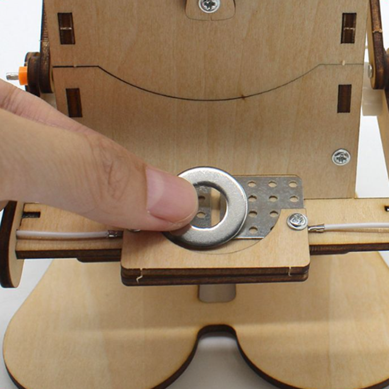 Wooden Assemble DIY Robot Eati - Science Project Kit reseña y precio