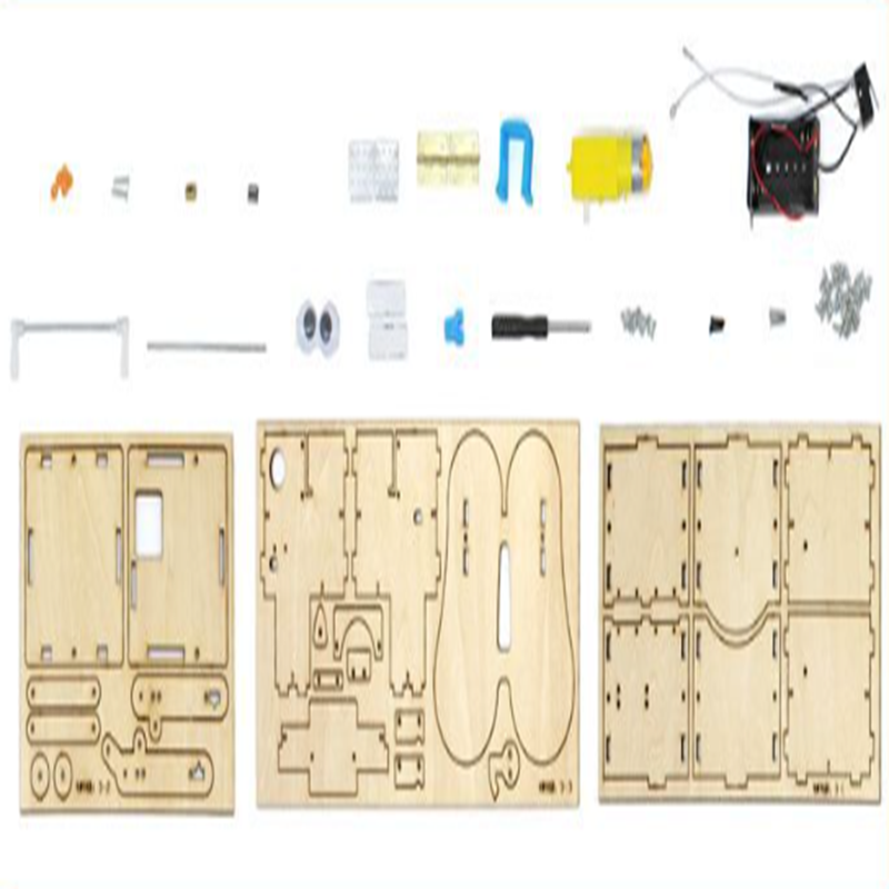 Wooden Assemble DIY Robot Eati - Science Project Kit reseña y precio