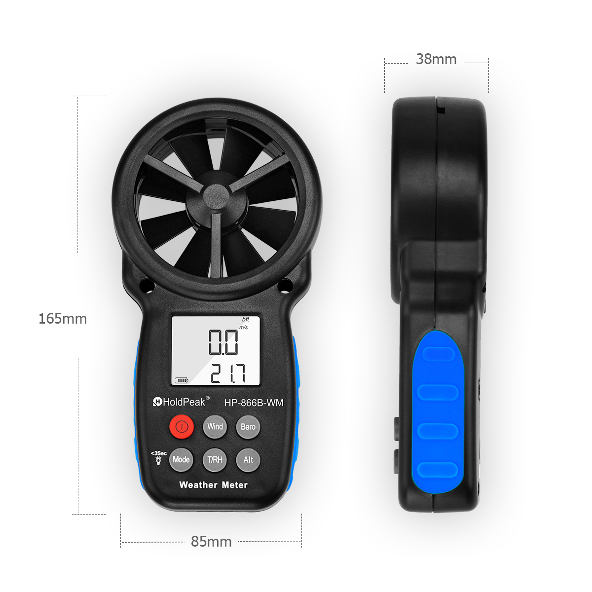 HP-866B-WM Anemometer Instruct - Anemometer Wind Speed reseña y precio