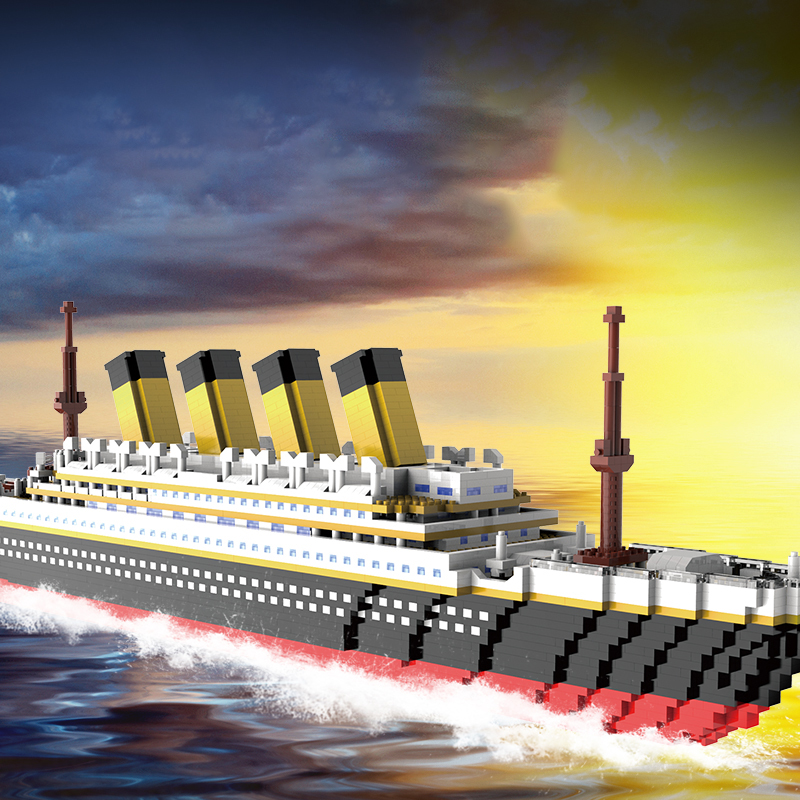 Titanic building block assembl - Science Olympiad reseña y precio