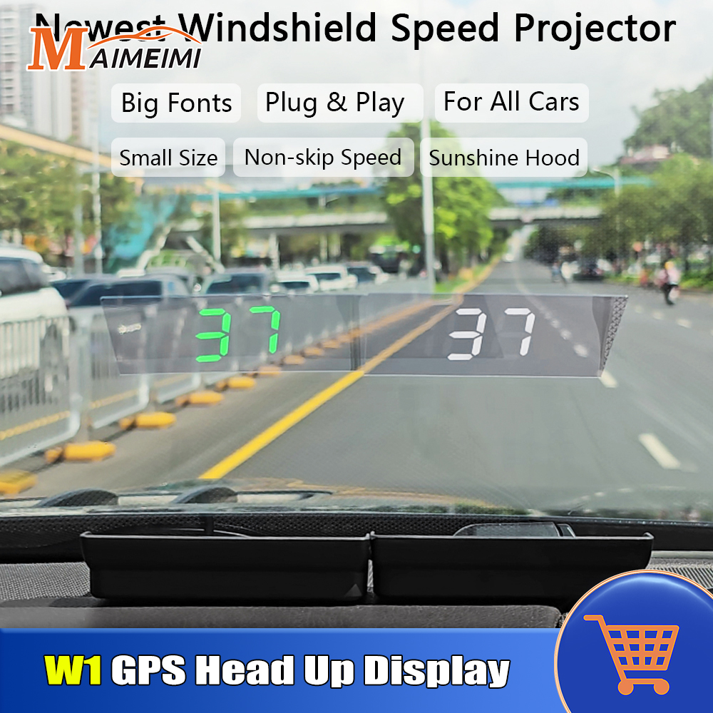 W1 Car HUD Head Up Display Win - Anemometer Wind Speed reseña y precio