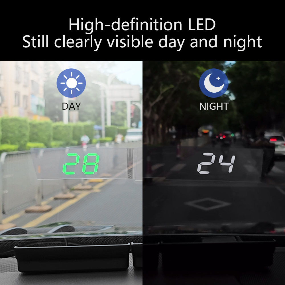 W1 Car HUD Head Up Display Win - Anemometer Wind Speed reseña y precio