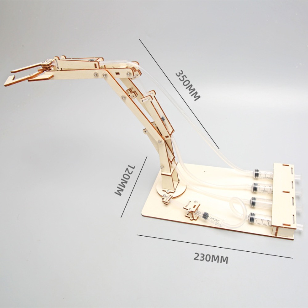 DIY Hydraulic Mechanical Arm K - Science Project Physics reseña y precio