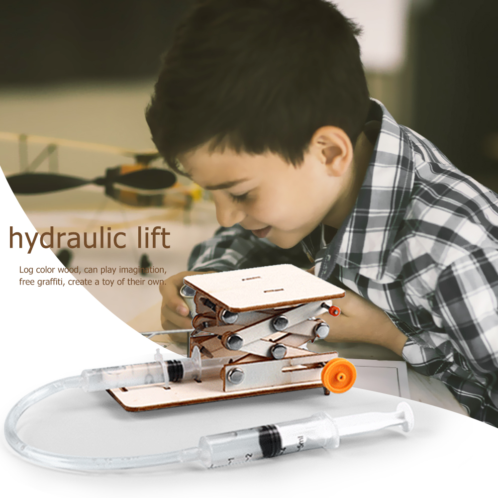 Creative Hydraulic Lift Table  - Science Project Physics reseña y precio