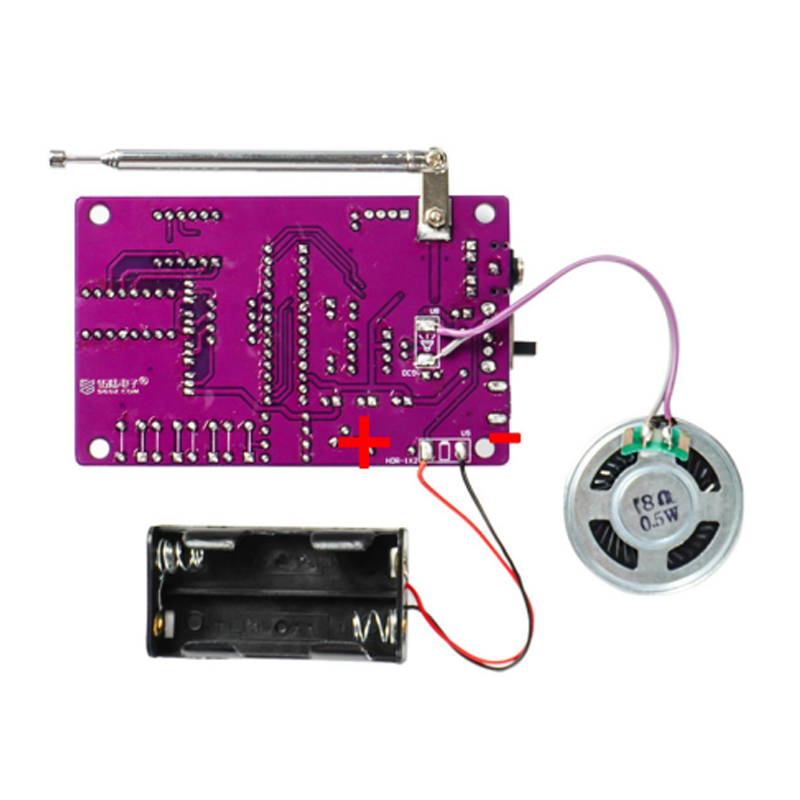 DIY FM Radio Electronic Kit 87 - Science Project Kit reseña y precio