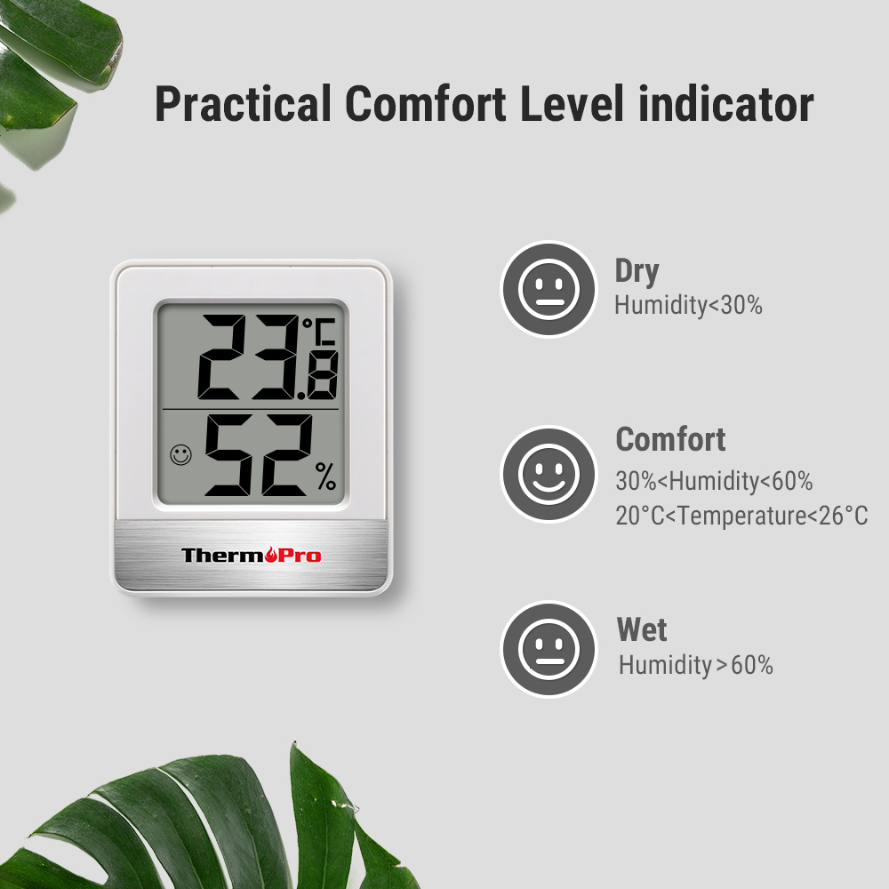 ThermoPro TP49 Mini Weather St - Weather Station Indoor reseña y precio