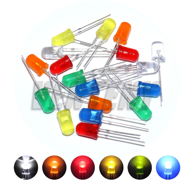 5mm Diffused LED Diode Kit Lam - Science And Hobby reseña y precio