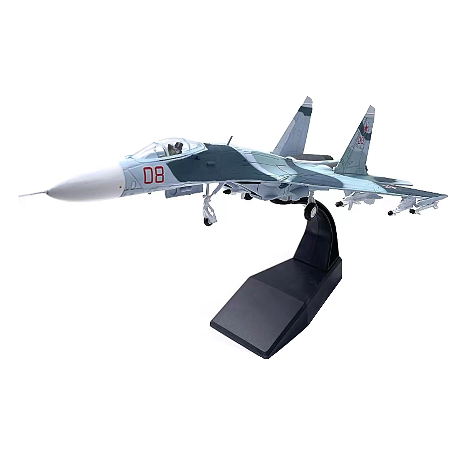 Metal SU-27 Flanker Heavy Airc - Science Exhibition Models reseña y precio