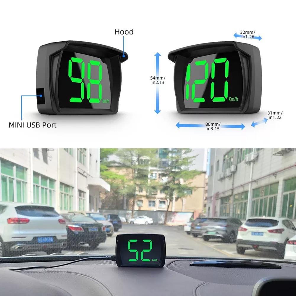 Car GPS Head Up Display Digita - Anemometer Wind Speed reseña y precio