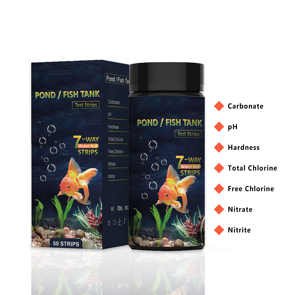 7 in 1 Aquarium Test Strips, 5 - Water Testing Kit reseña y precio