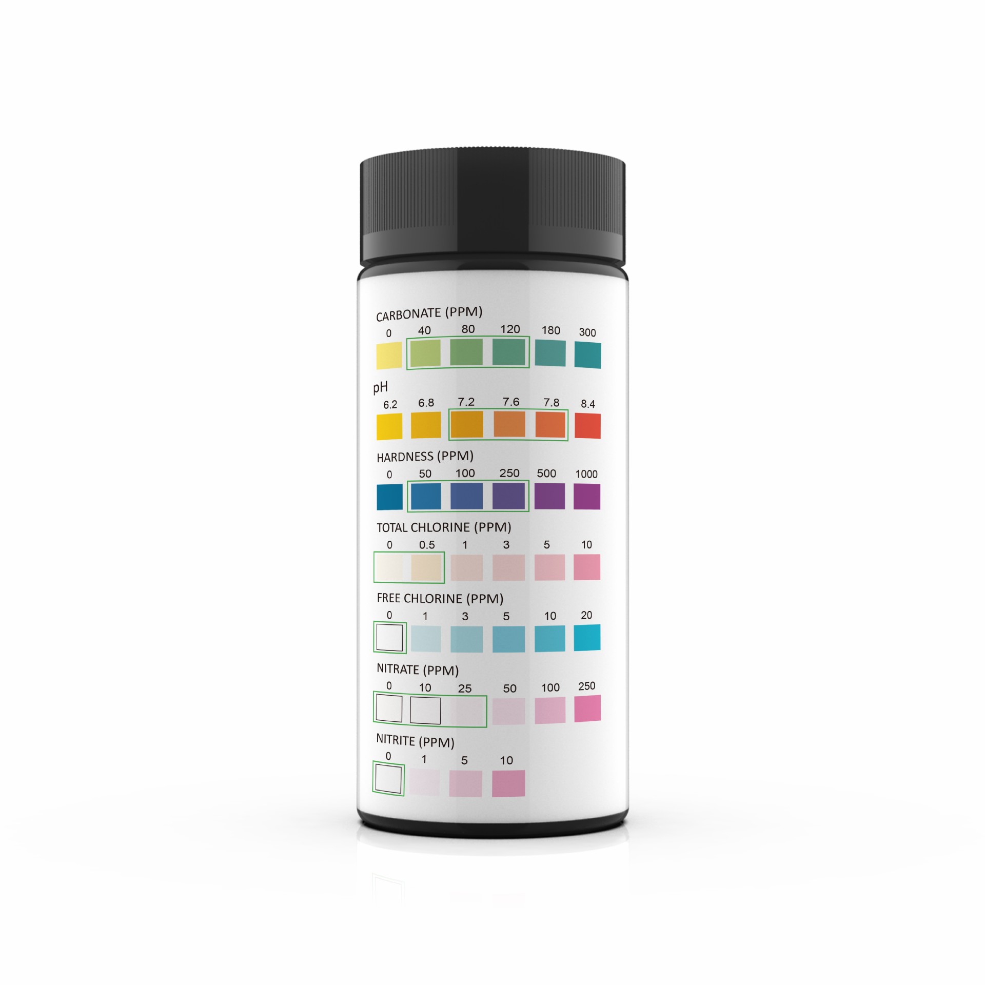 7 in 1 Aquarium Test Strips, 5 - Water Testing Kit reseña y precio