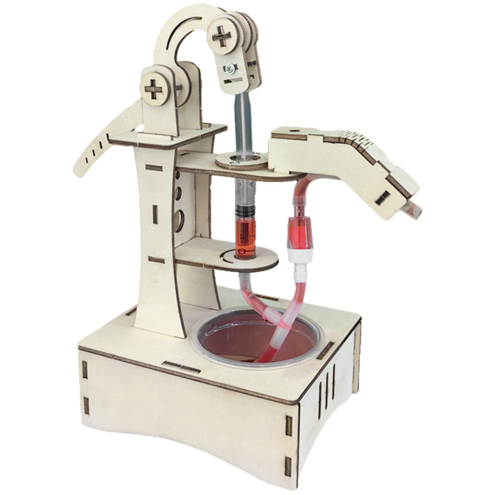 1Set Hand Pump Water Press DIY - Science Project Physics reseña y precio