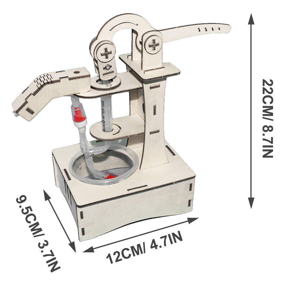 1Set Hand Pump Water Press DIY - Science Project Physics reseña y precio