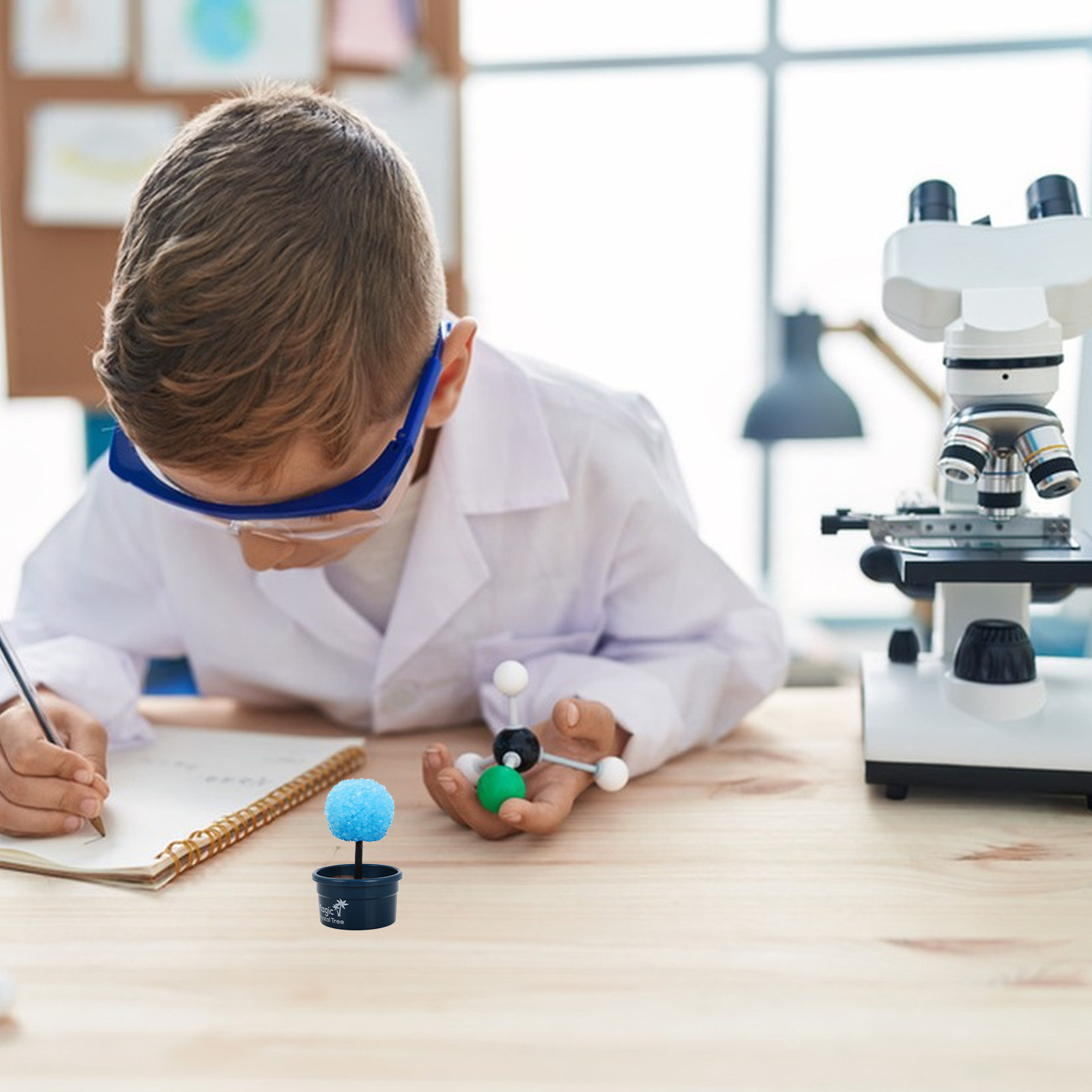 1Set Crystal DIY Science Kit F - Science Project Kit reseña y precio