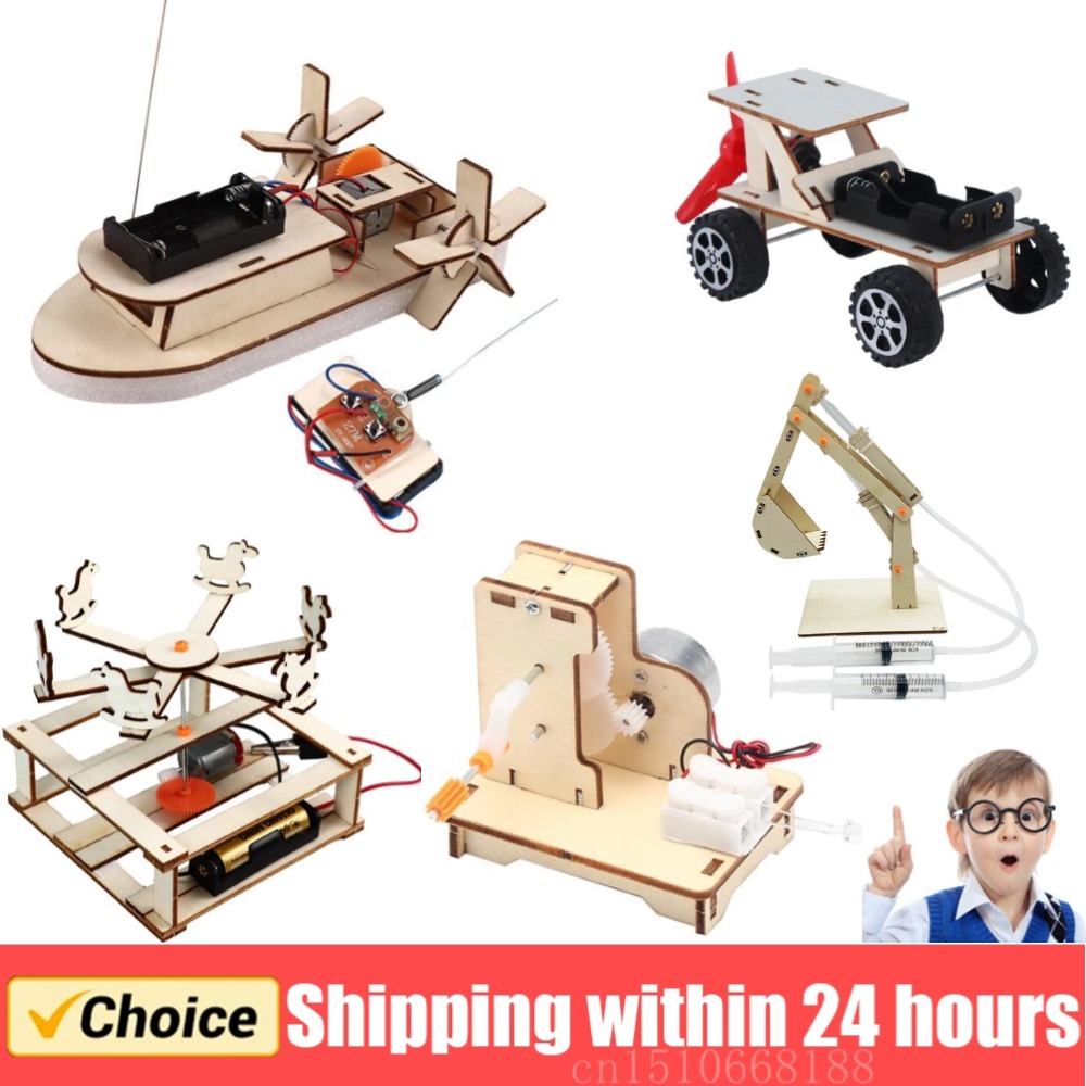 DIY Boat Model Science Toys Ki - Science Project Kit reseña y precio