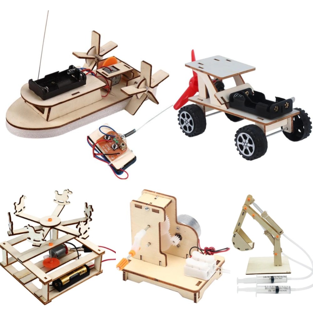 DIY Boat Model Science Toys Ki - Science Project Kit reseña y precio