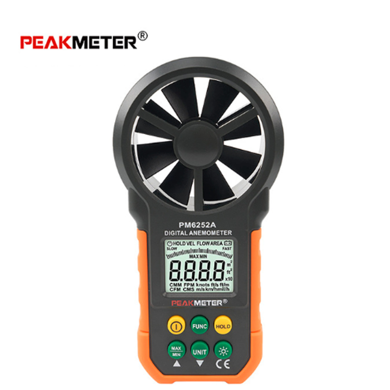 PEAKMETER PM6252A/PM6252B Digi - Anemometer Wind Speed reseña y precio