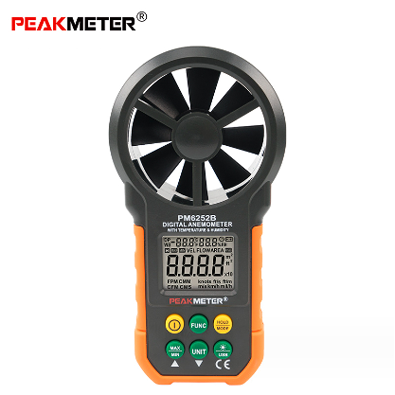 PEAKMETER PM6252A/PM6252B Digi - Anemometer Wind Speed reseña y precio