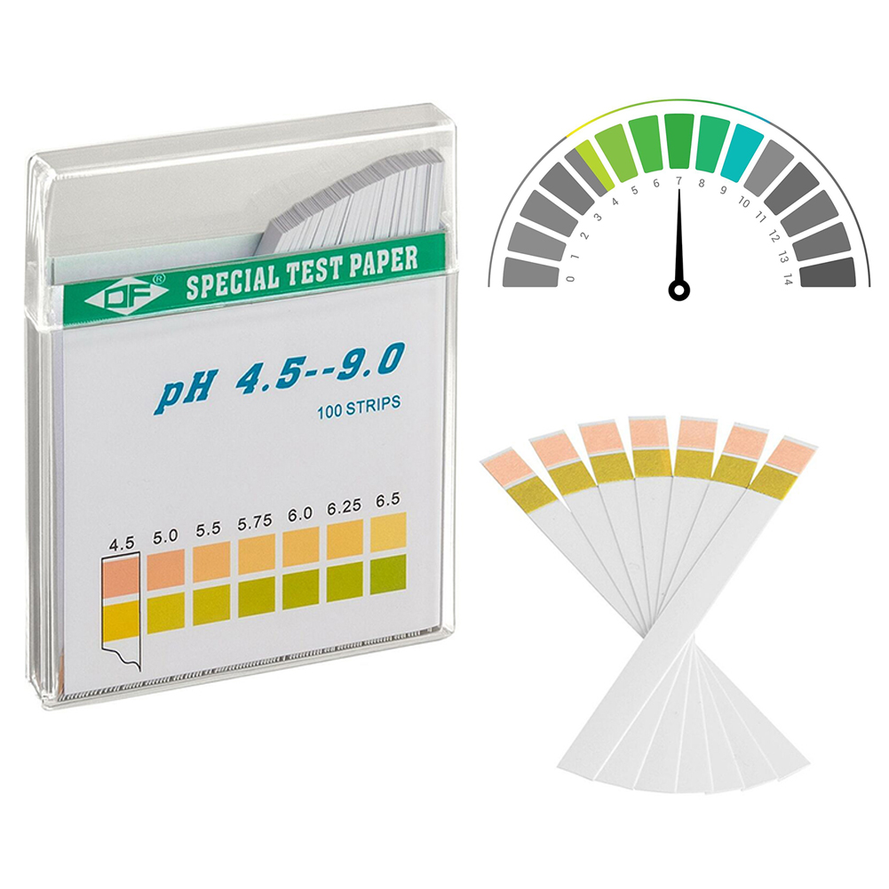 100Pcs PH Paper Strips Kit Hou - Water Testing Kit reseña y precio