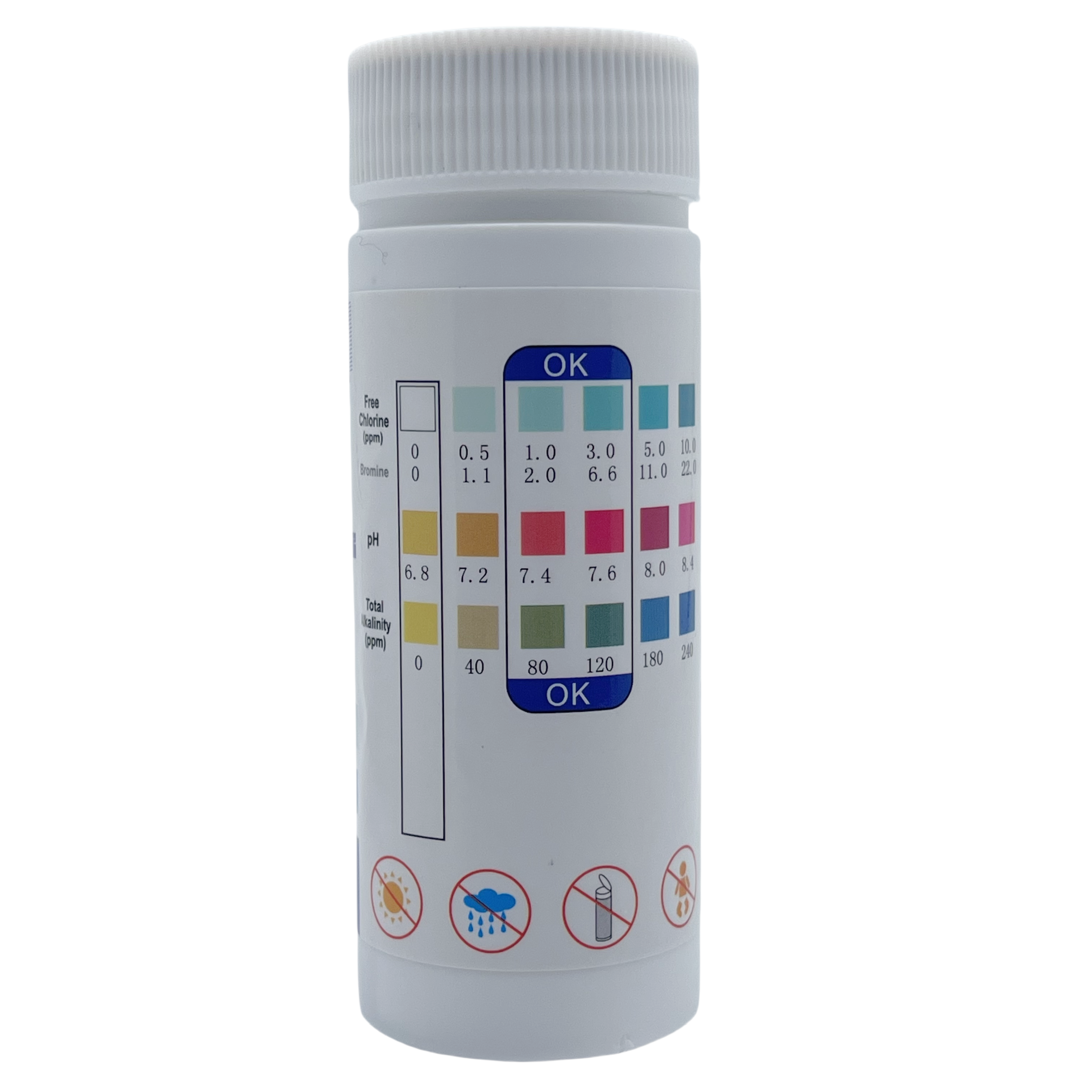 Chlorine PH Test Strips SPA Sw - Water Testing Kit reseña y precio