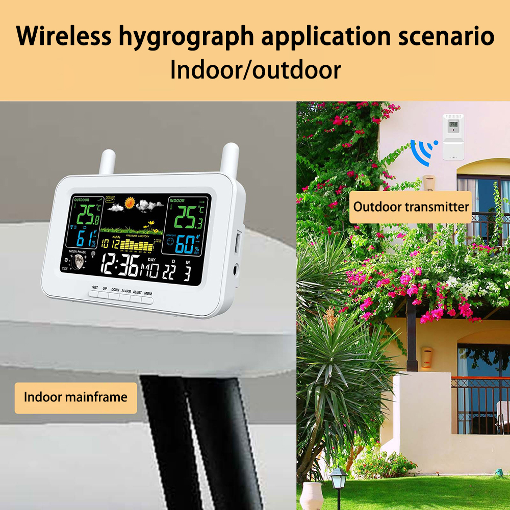 Weather Station Wireless Indoo - Weather Station Indoor reseña y precio
