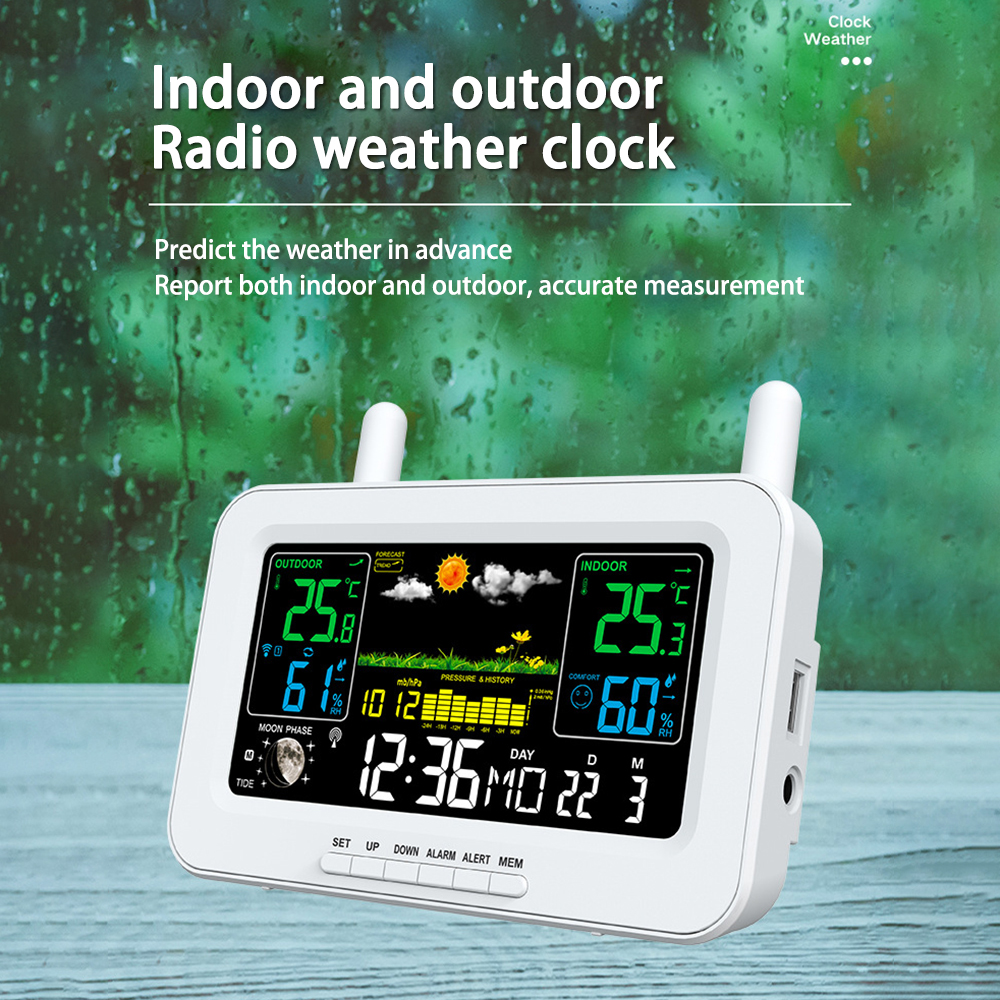 Weather Station Wireless Indoo - Weather Station Indoor reseña y precio